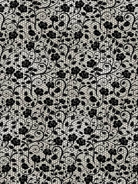 Black Lace Wrapping Paper