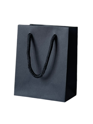 extra-small-fashionable-black-matt-boutique-paper-gift-bags