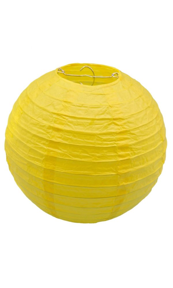 Yellow Chinese Lantern - 8 Inch